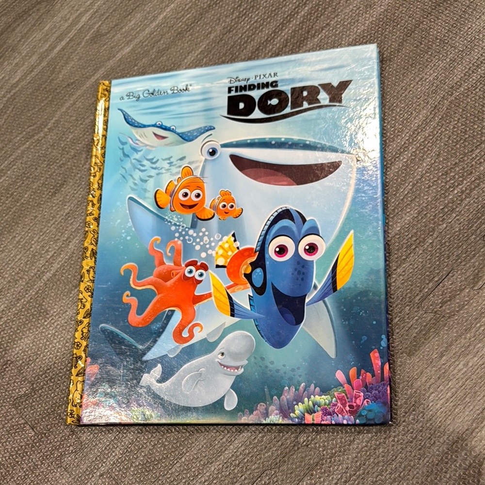 Finding Dory Big Golden Book Kids Book